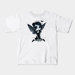 goth fairy Kids T-Shirt